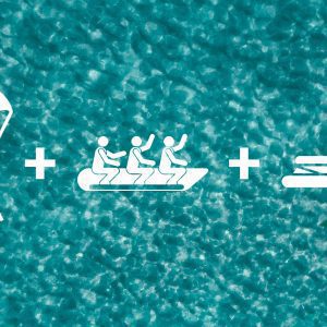 Sea pack 5, parascending, fly fish y moto de agua