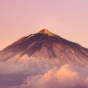 Vista de El Teide en Tenerife